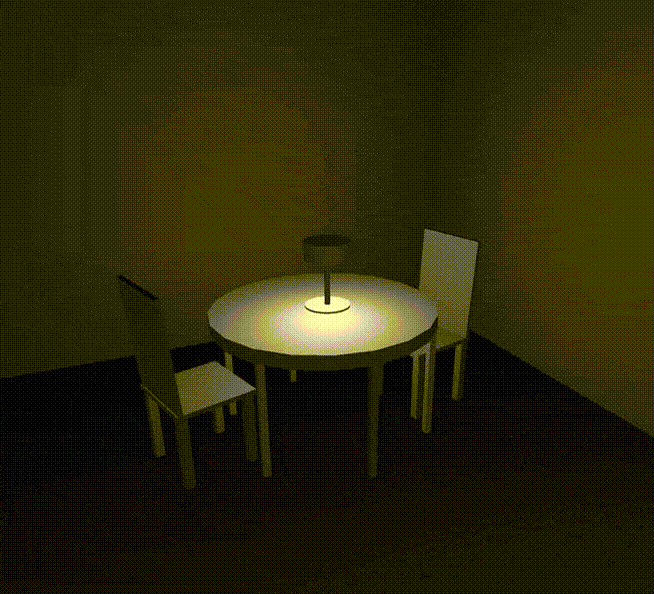 float Dinner Table